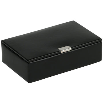 WOLF 1834 Heritage 8 Piece Cufflink Box – Black - Image 1