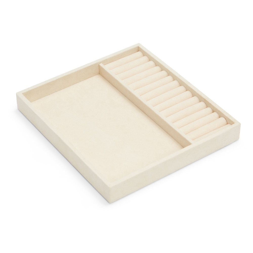 WOLF 1834 Vault Half Insert – Ring Multi Compartment, Beige (14 Rings) - Image 2