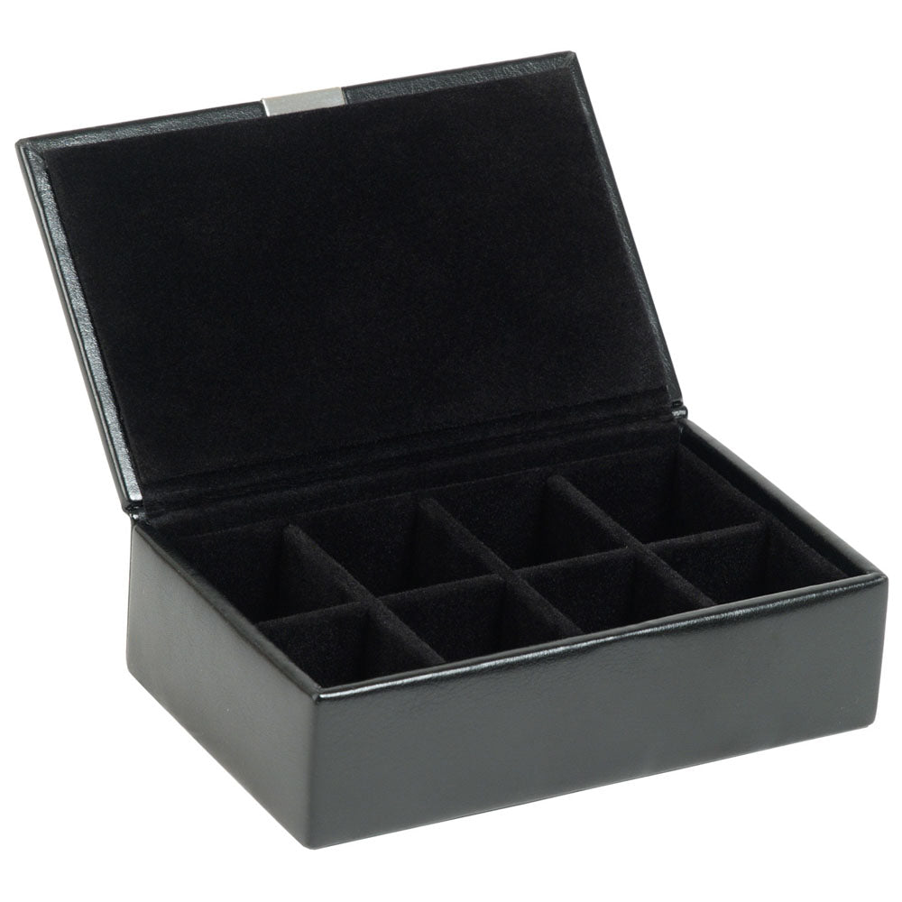 WOLF 1834 Heritage 8 Piece Cufflink Box – Black - Image 2
