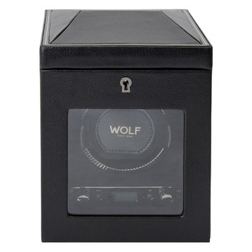 WOLF 1834 British Racing Single Watch Winder - Black - Image 1