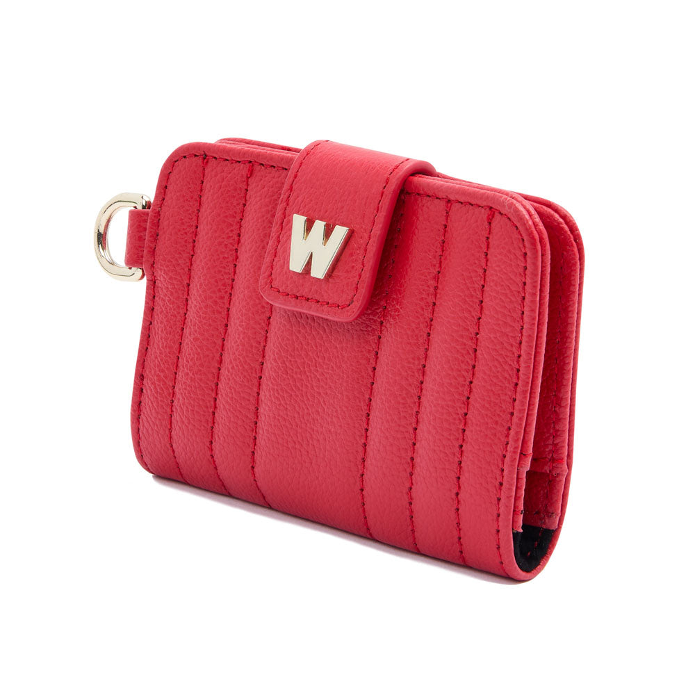 WOLF 1834 Mimi Credit Card Holder with Wristlet – Red - Image 4