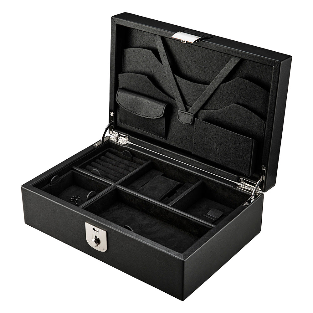 WOLF 1834 Philipp Watch and Jewelry Lifestyle Box – Black - Image 3