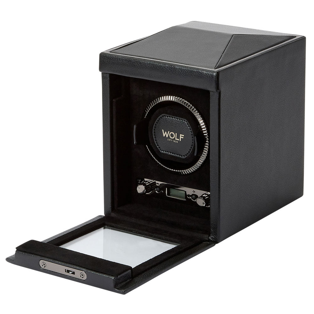 WOLF 1834 British Racing Single Watch Winder - Black - Image 4