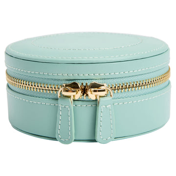 WOLF 1834 Sophia Round Zip Case - Jade - Image 1