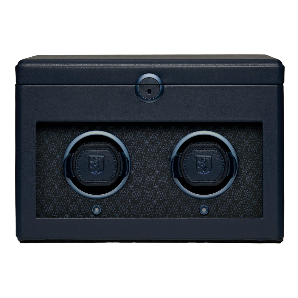 WOLF 1834 Earth Double Watch Winder – Midnight Blue - Image 1