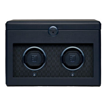 WOLF 1834 Earth Double Watch Winder – Midnight Blue - Image 1