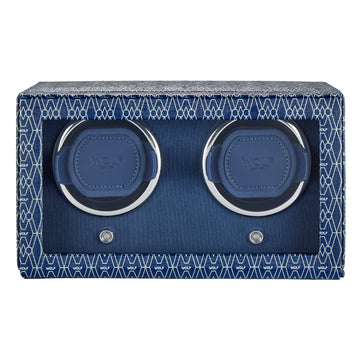 WOLF 1834 Signature Double Watch Winder – Blue - Image 1