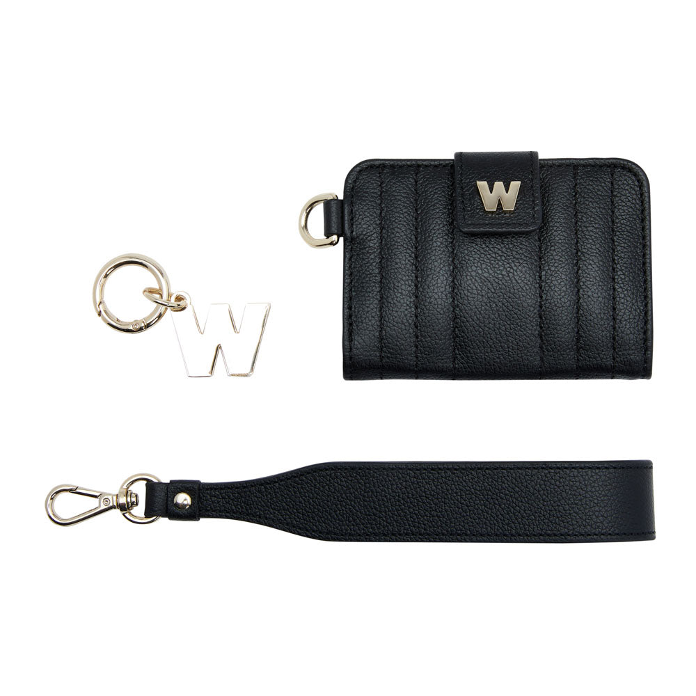 WOLF 1834 Mimi Credit Card Holder with Wristlet – Black - Image 8