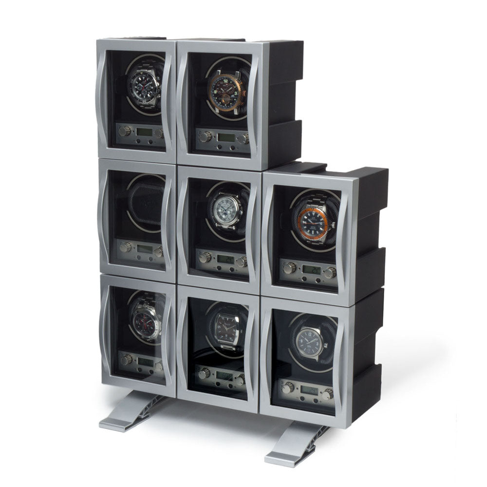 WOLF 1834 Module 4.1 Watch Winder – Black (Single Module, Stackable) - Image 3