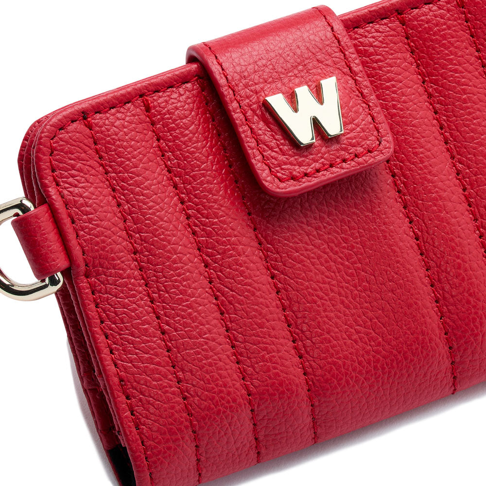 WOLF 1834 Mimi Credit Card Holder with Wristlet – Red - Image 7
