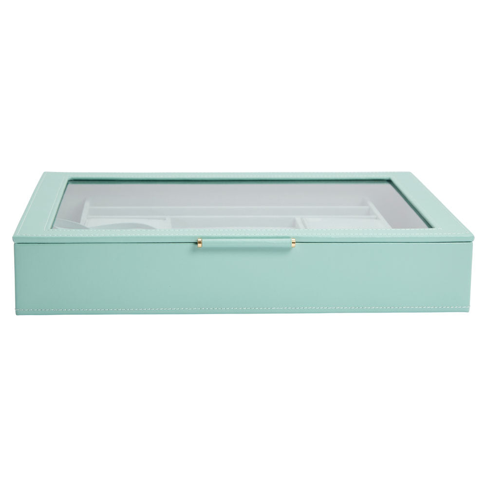 WOLF 1834 Sophia Jewelry Box with Window – Jade - Image 1