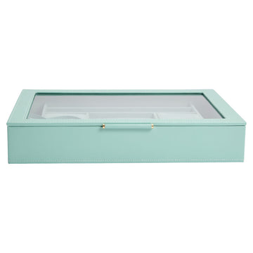 WOLF 1834 Sophia Jewelry Box with Window – Jade - Image 1