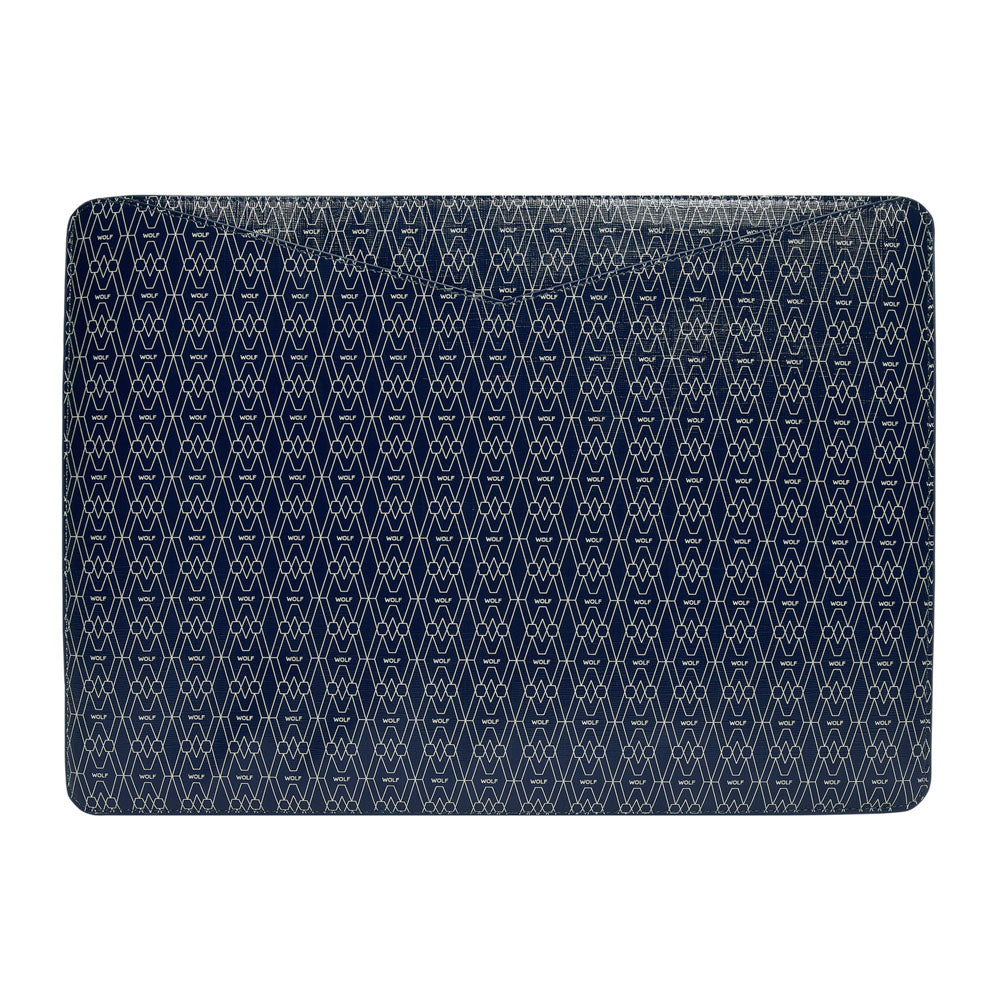 WOLF 1834 Signature 16" Laptop Sleeve - Blue - Image 1