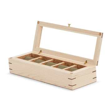 WOLF 1834 x Analog:Shift Flatiron II 5-Piece Watch Box – Analog:Shift Wood