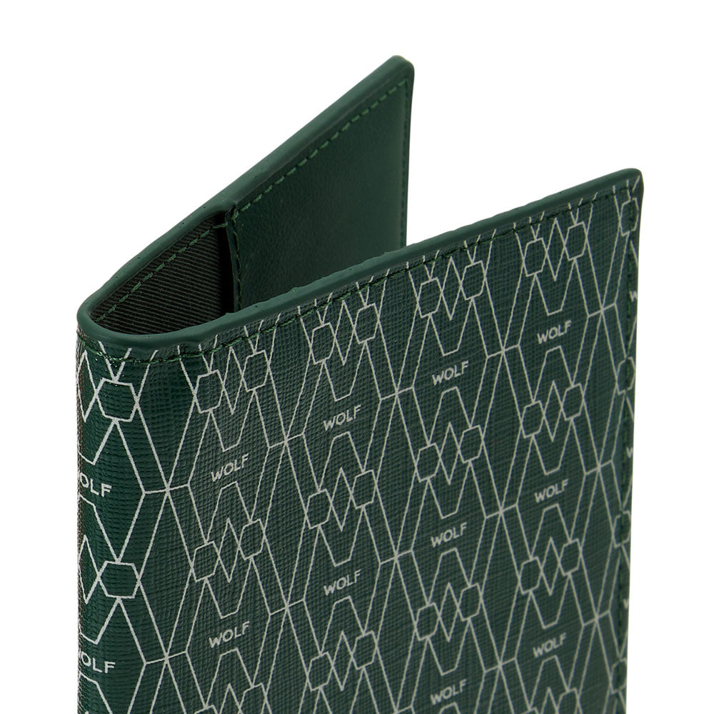 WOLF 1834 Signature Passport Sleeve - Green - Image 5
