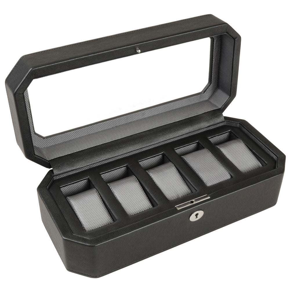 WOLF 1834 Windsor 5-Piece Watch Box – Windsor Black - Image 2