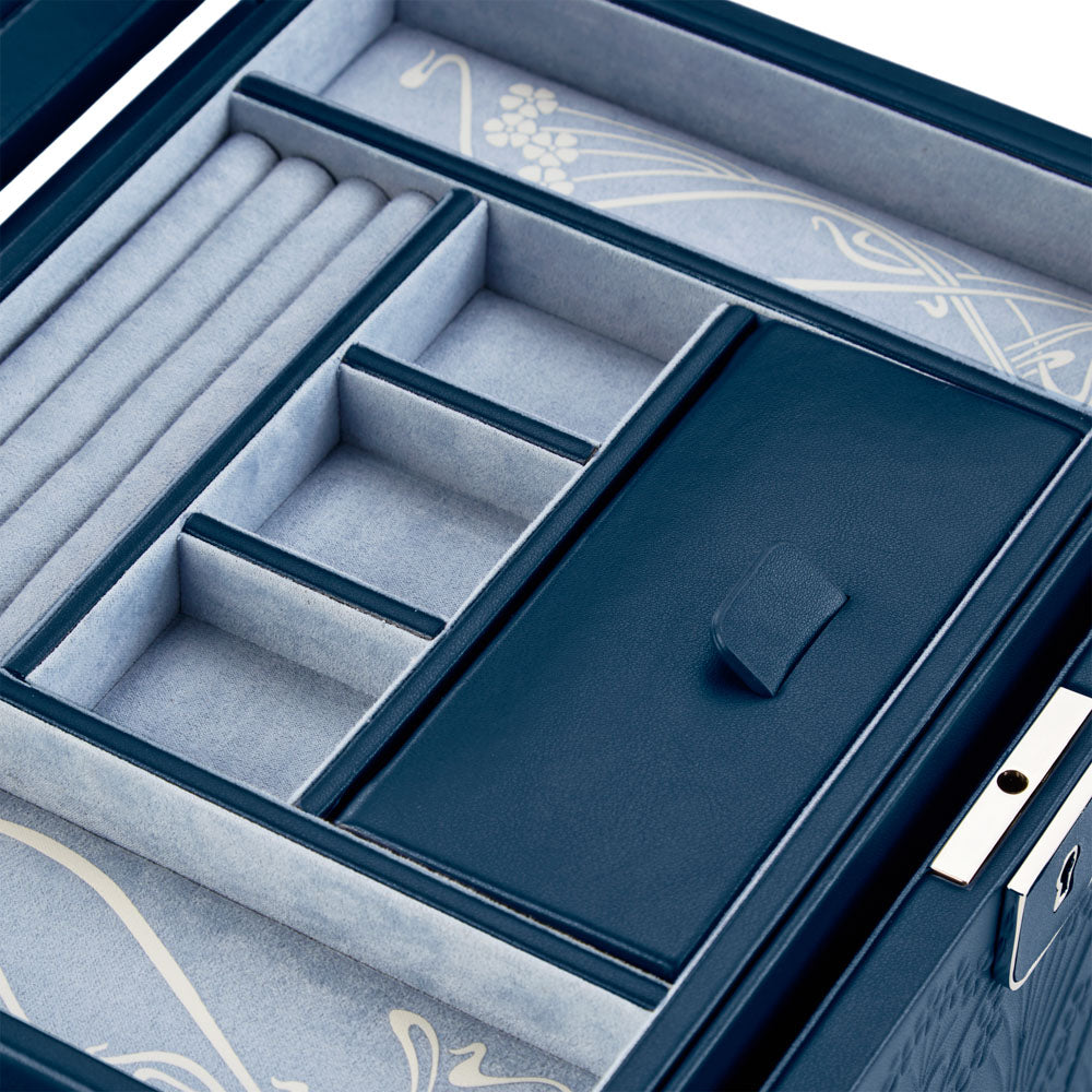 WOLF 1834 X Liberty Large Jewelry Box – Navy - Image 5