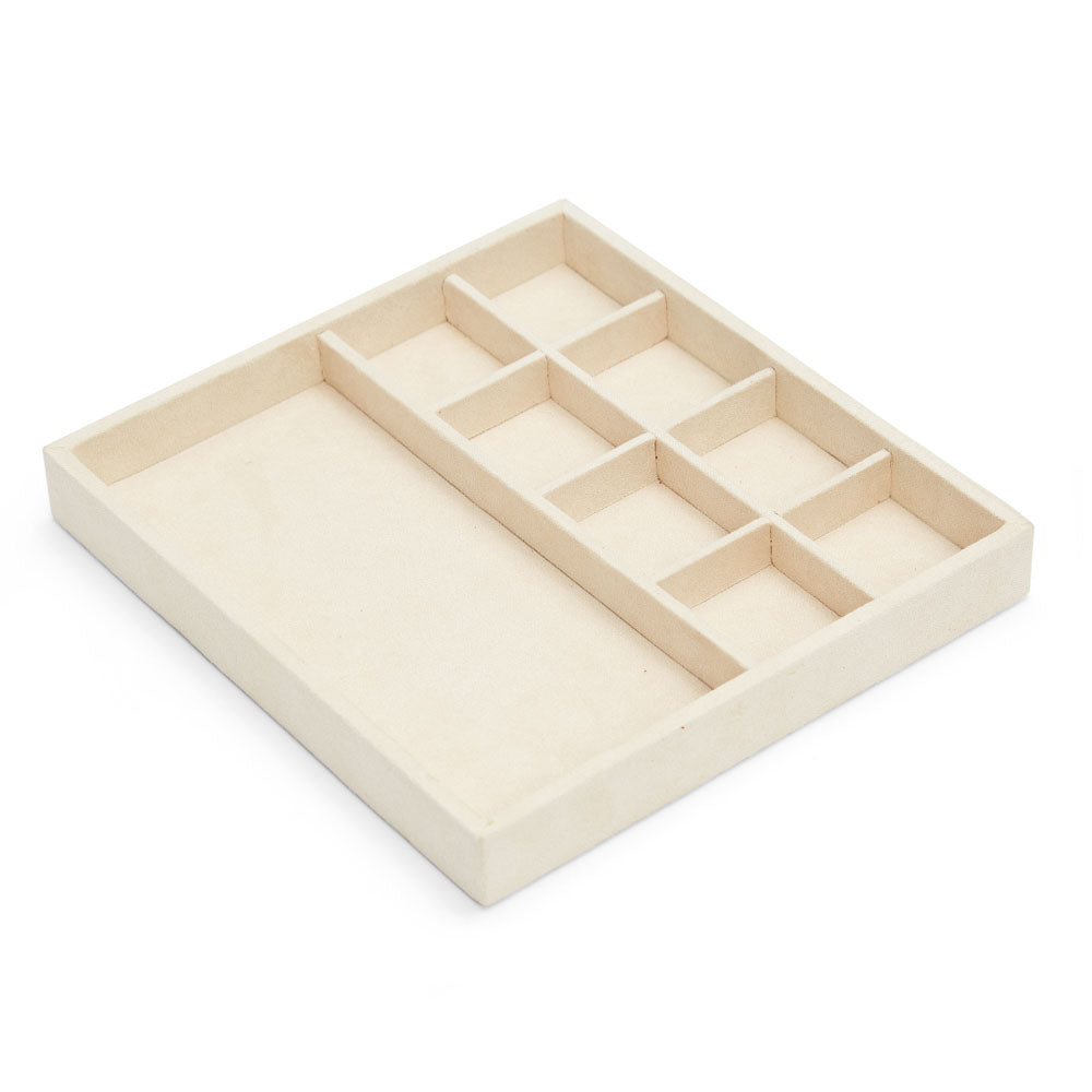 WOLF 1834 Vault Half Insert – Earring Multi Compartment (Beige) - Image 2