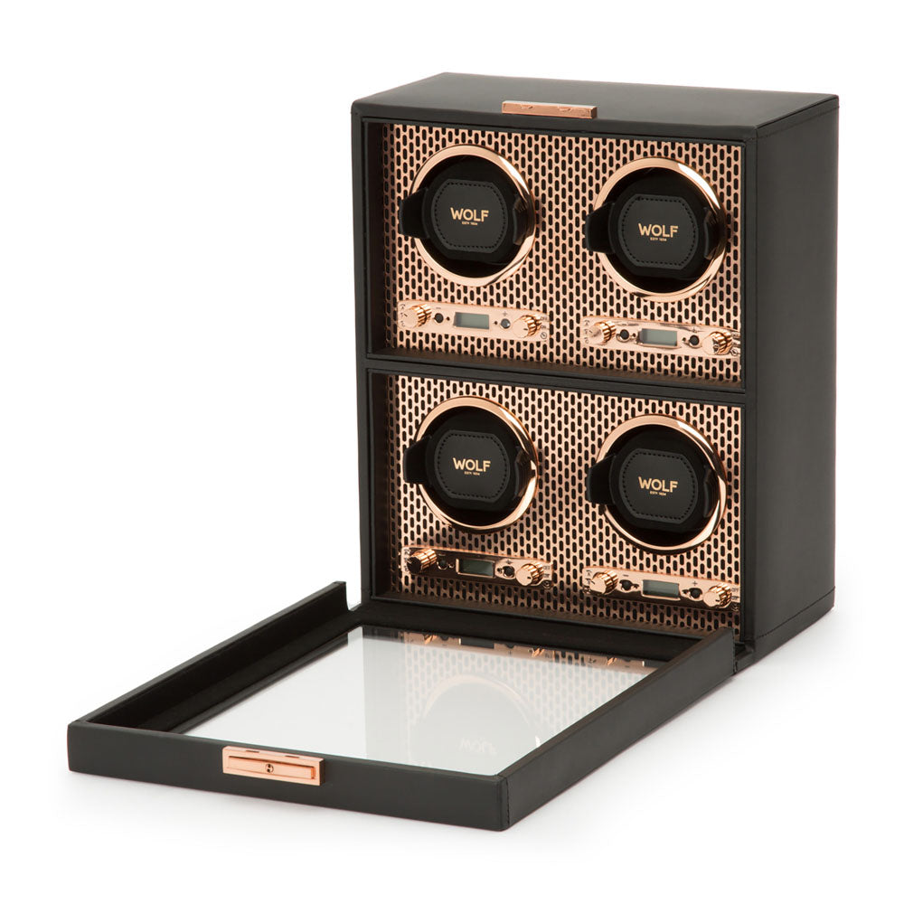 WOLF 1834 Axis 4 Piece Watch Winder – Copper - Image 3