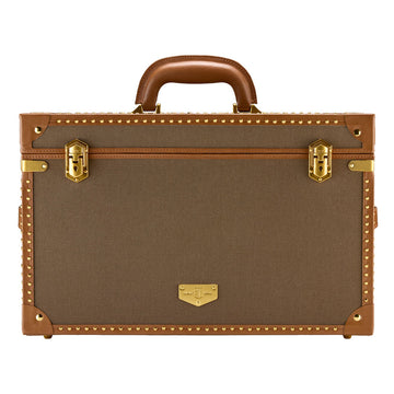 WOLF 1834 Ida Extra Large Jewelry Trunk - Khaki - Image 1