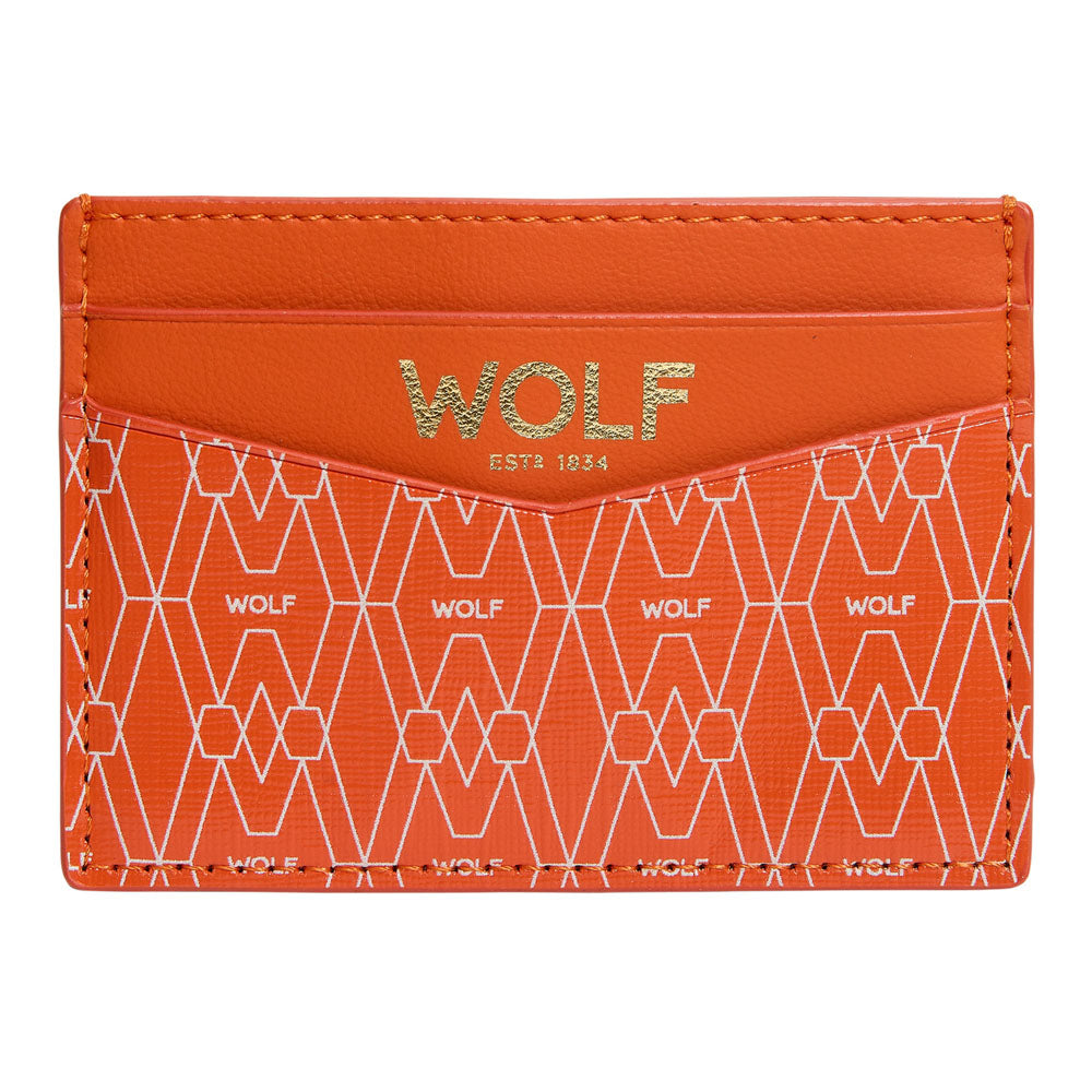WOLF 1834 Signature Cardholder - Orange - Image 4