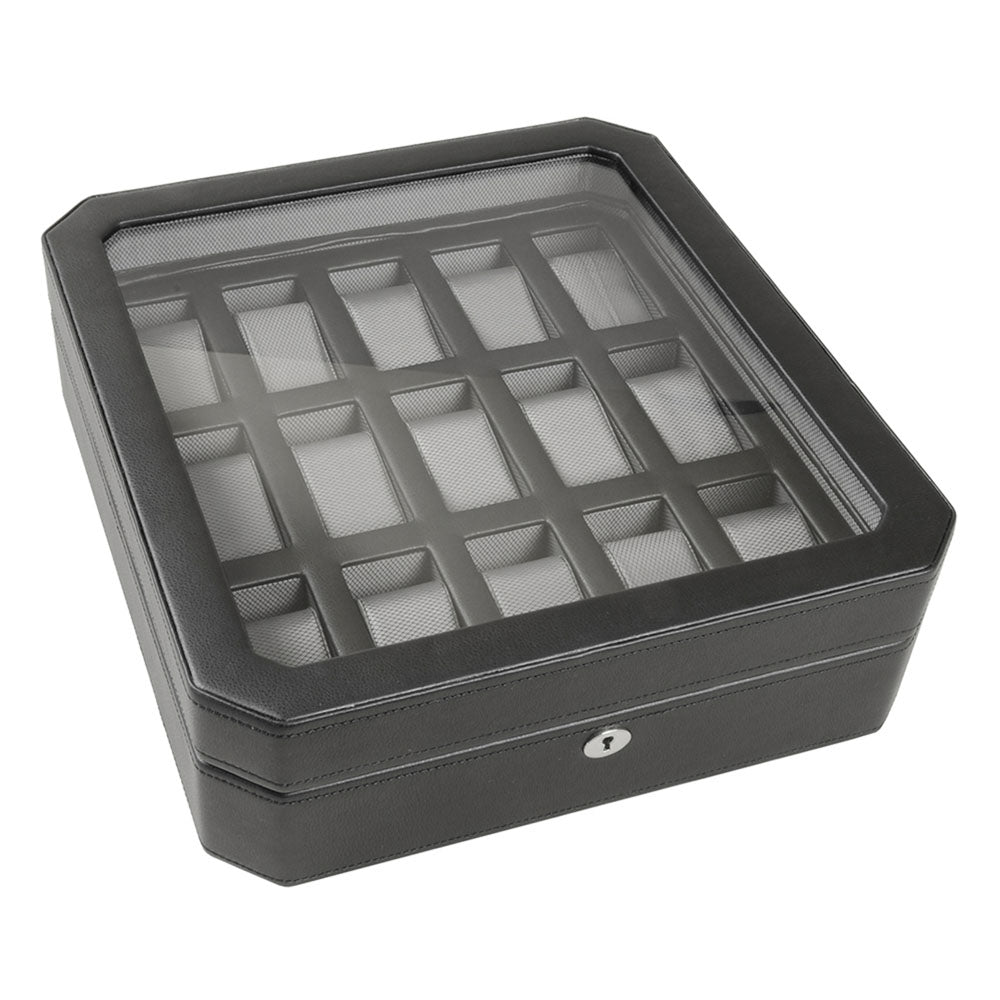 WOLF 1834 Windsor 15-Piece Watch Box – Windsor Black - Image 2