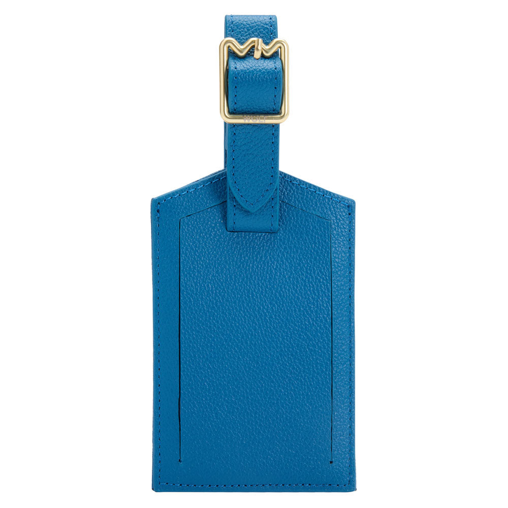 WOLF 1834 Mimi Luggage Tag – Marine Quilted Design - Image 2