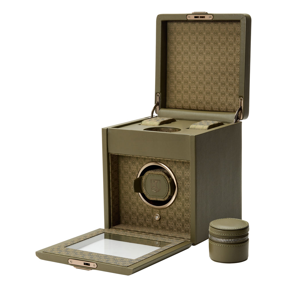 WOLF 1834 Earth Single Watch Winder – Olive (190th Anniversary Edition) - Image 4