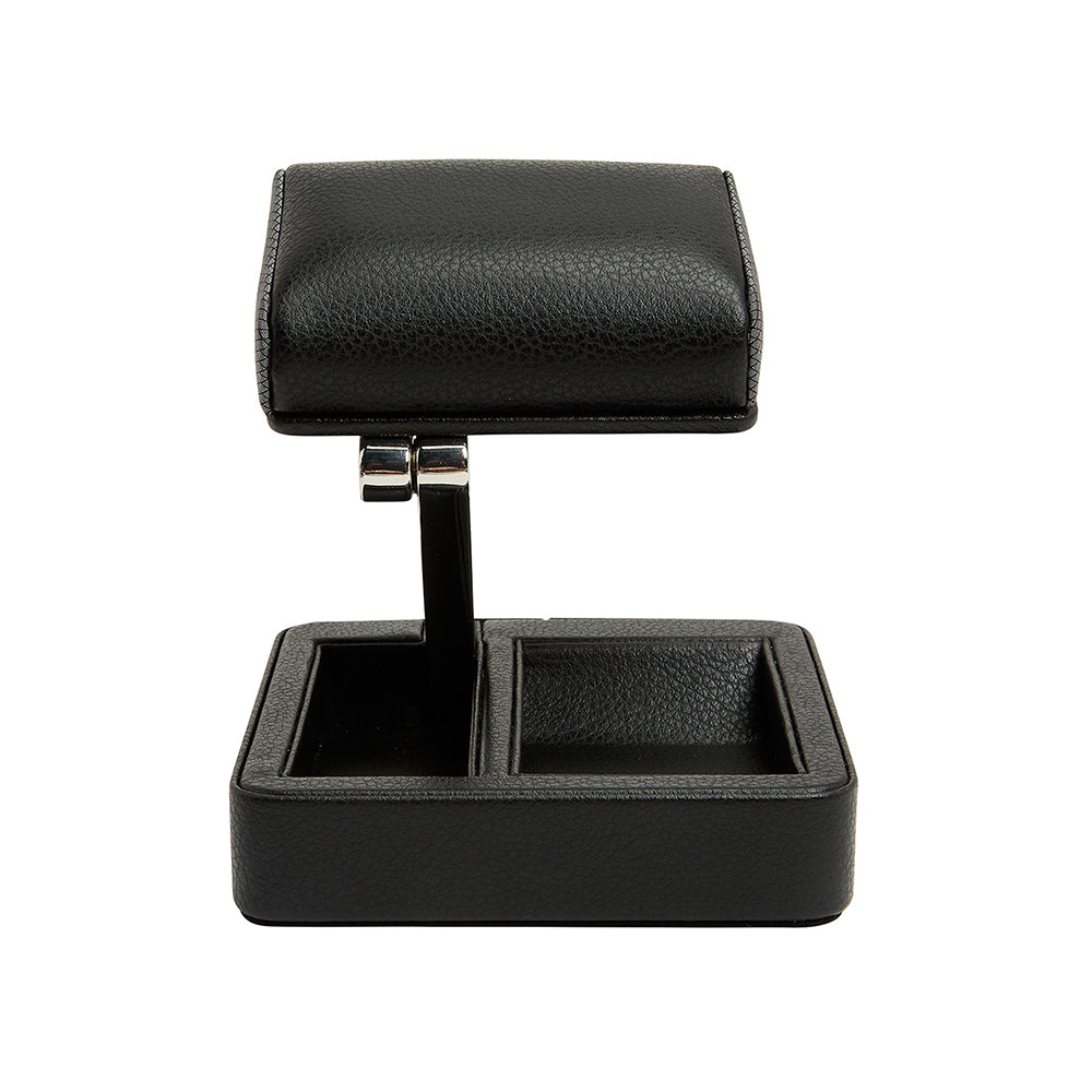 WOLF 1834 Classic Single Travel Watch Stand - Black - Image 1