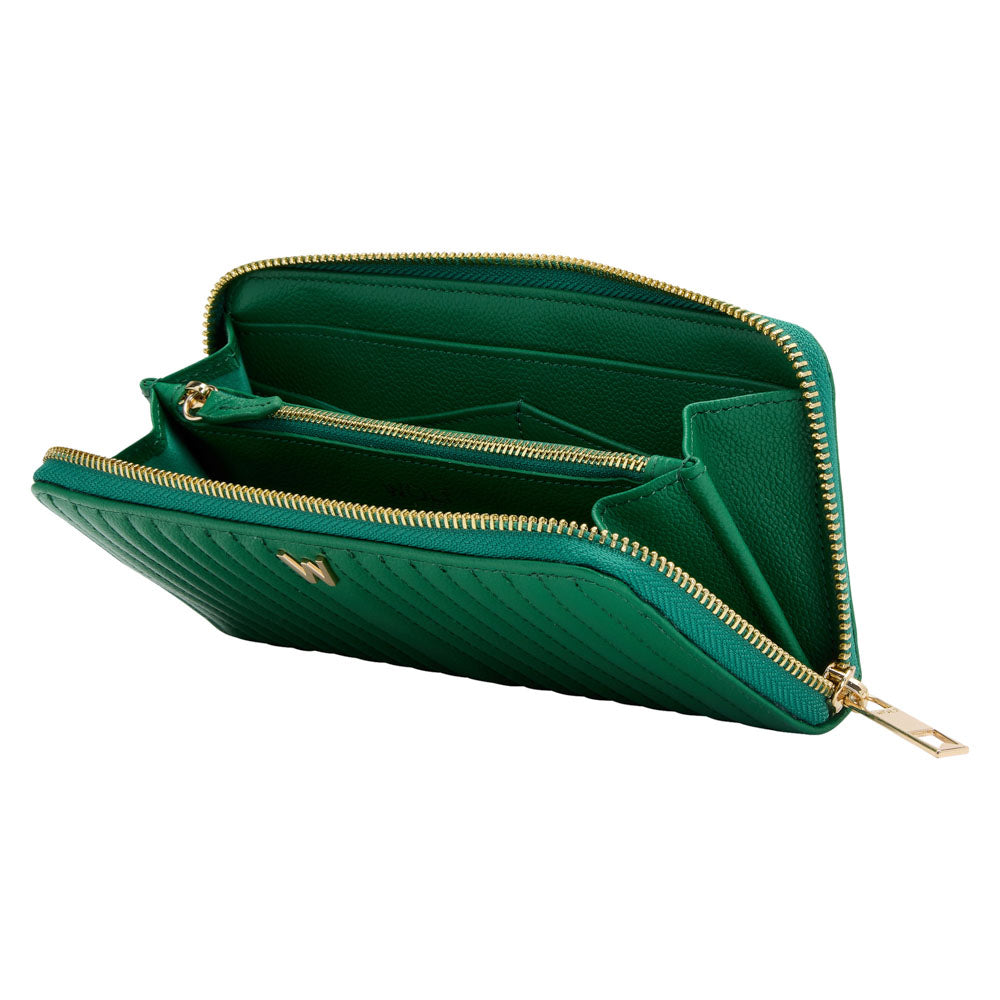 WOLF 1834 Mimi Continental Wallet – Forest Green - Image 3
