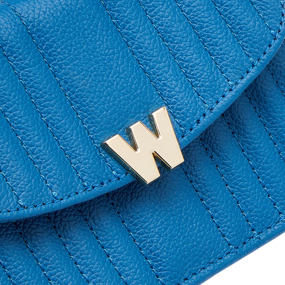 WOLF 1834 Mimi Mini Bag with Wristlet & Lanyard – Marine - Image 9