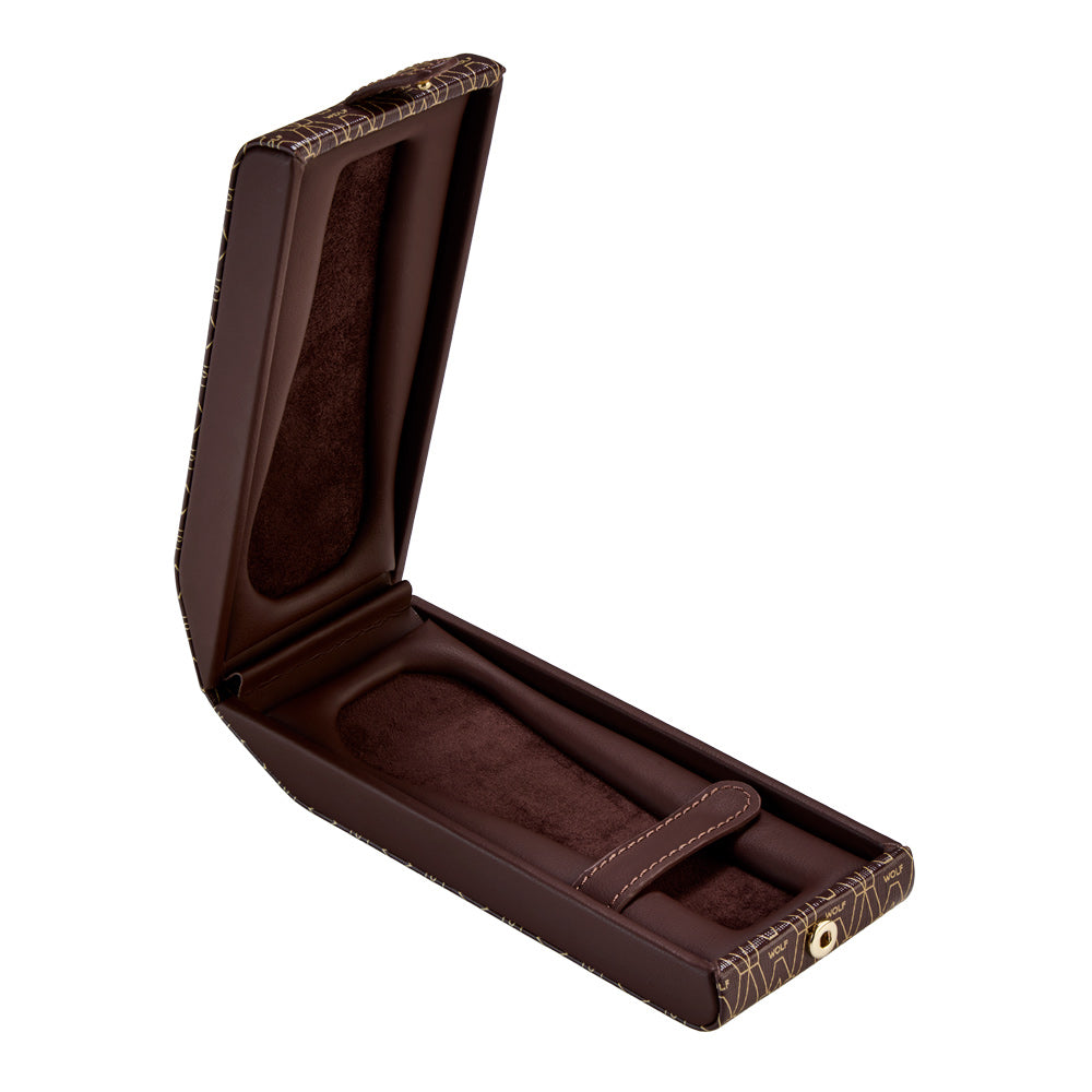 WOLF 1834 Signature Flip Watch Stand - Brown - Image 4