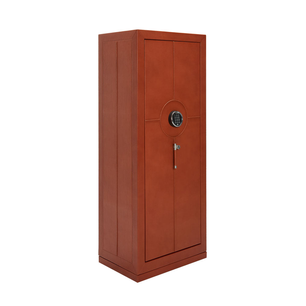 WOLF 1834 Churchill 12 Piece Watch Winder Safe – Cognac Leather - Image 2