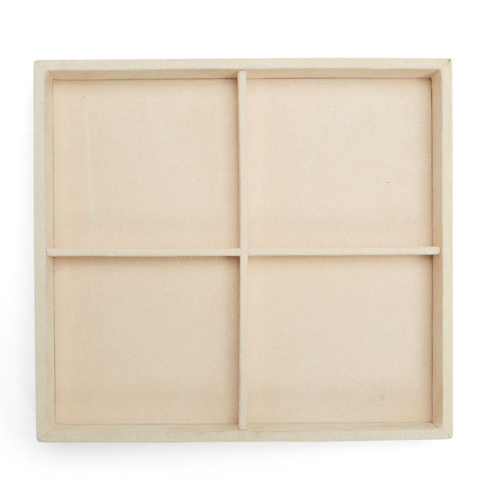 WOLF 1834 Vault Half Insert Tray - Bracelet Organizer, Beige - Image 3