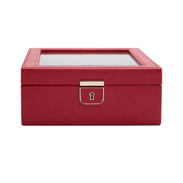 WOLF 1834 Palermo 6 Piece Watch Box - Pewter - Image 1