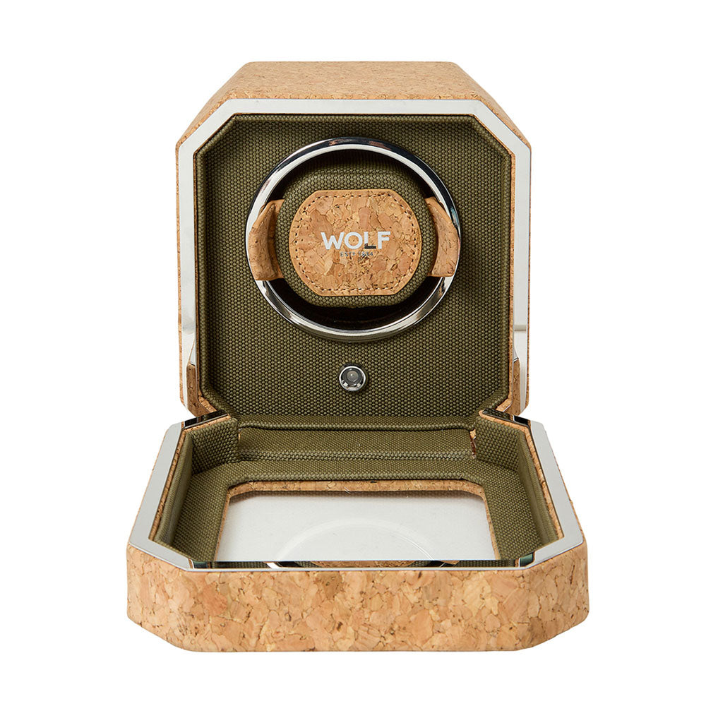 WOLF 1834 Cortica Single Watch Winder – Cork - Image 3