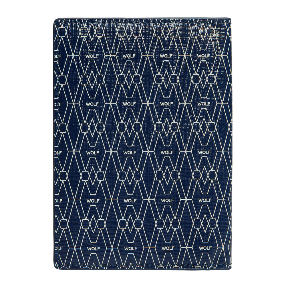 WOLF 1834 Signature Passport Sleeve - Blue - Image 4