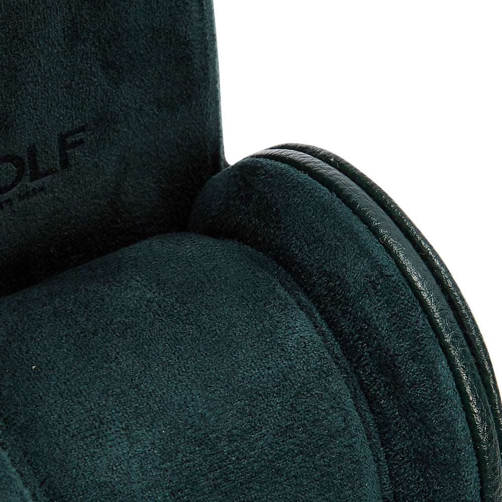 WOLF 1834 British Racing Single Watch Roll – Green (Compact Travel Watch Case) - Image 5