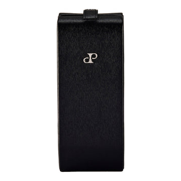 WOLF 1834 Philipp Flip Watch Stand – Black Vegan Leather - Image 1