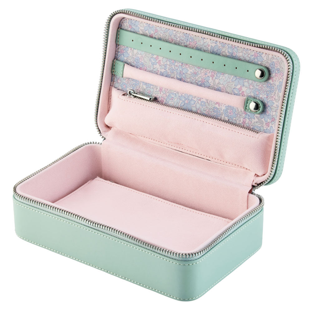 WOLF 1834 X Liberty Medium Zip Case – Sage Green - Image 3