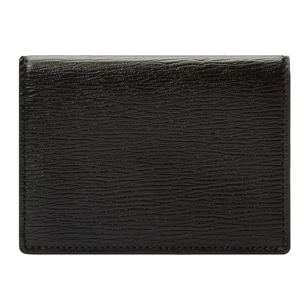 WOLF 1834 W Gusset Card Case – RFID Blocking, 3 Card Slots, Sustainable Leather (Black) - Image 4