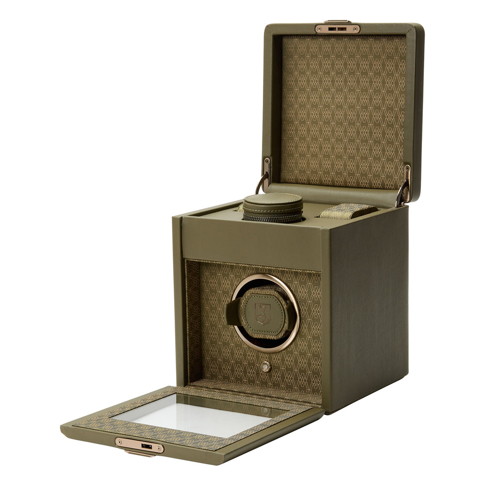 WOLF 1834 Earth Single Watch Winder – Olive (190th Anniversary Edition) - Image 3