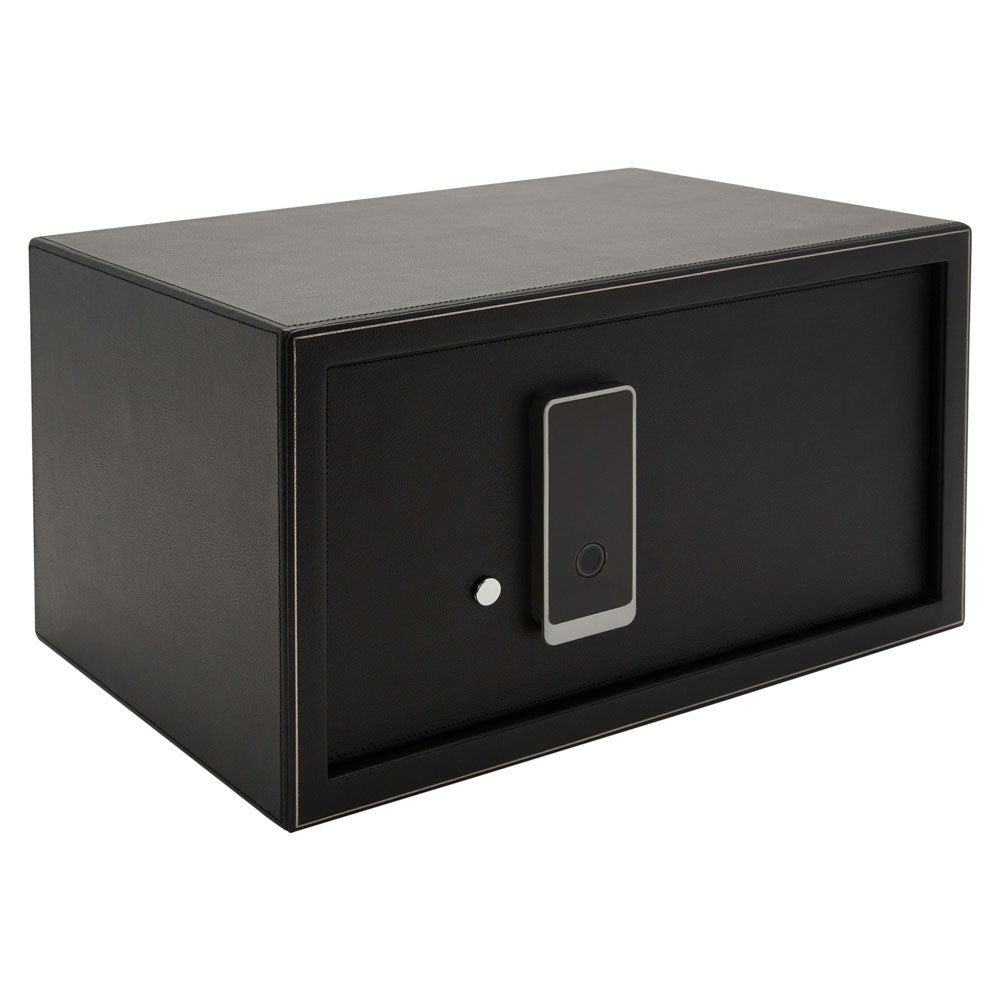 WOLF 1834 The Den 4 Piece Watch Winder Safe - Black - Image 2