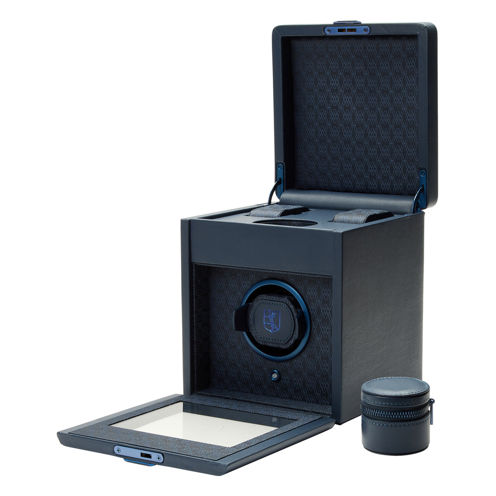 WOLF 1834 Earth Single Watch Winder - Midnight Blue - Image 4