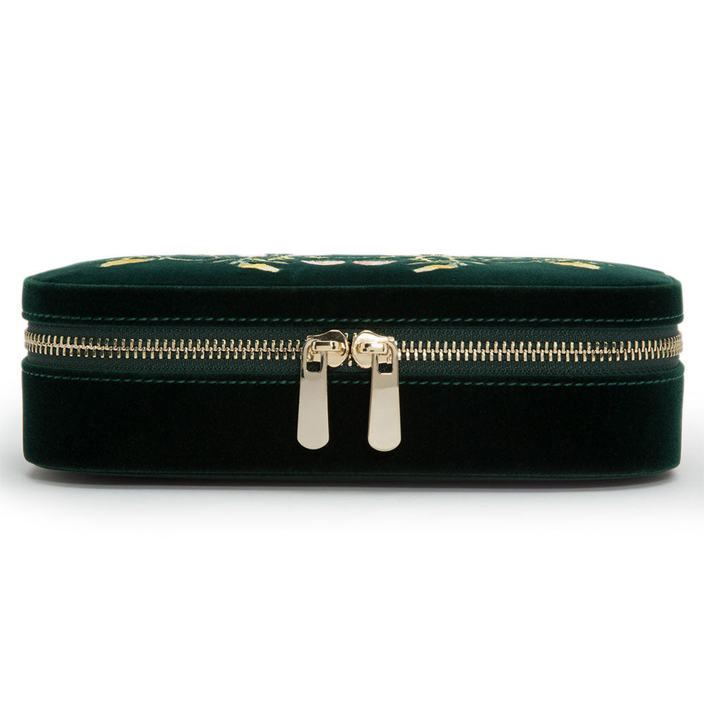 WOLF 1834 Zoe Travel Zip Case – Forest Green - Image 3