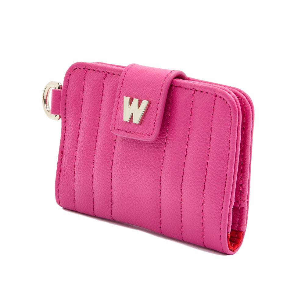 WOLF 1834 Mimi Credit Card Holder with Wristlet – Pink - Image 4