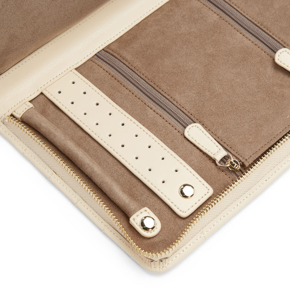 WOLF 1834 Caroline Large Jewelry Portfolio – Ivory - Image 4
