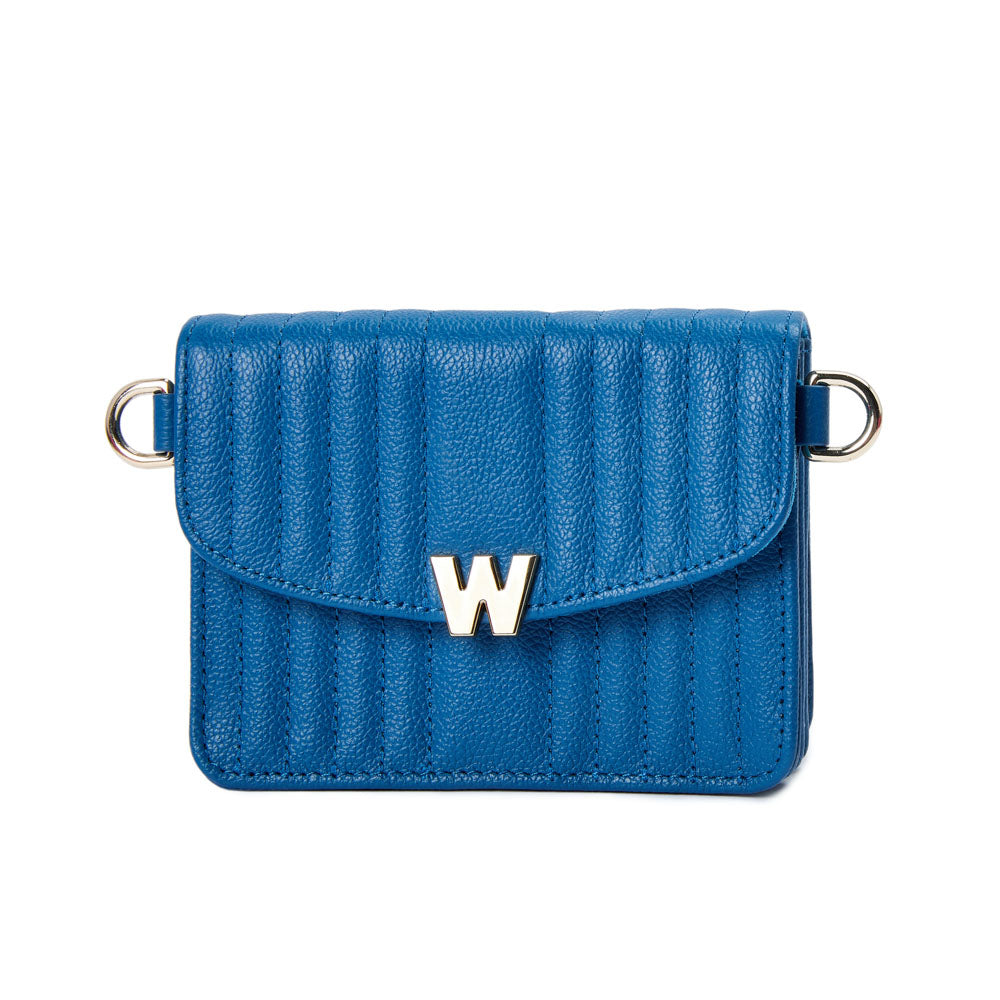 WOLF 1834 Mimi Mini Bag with Wristlet & Lanyard – Marine - Image 4