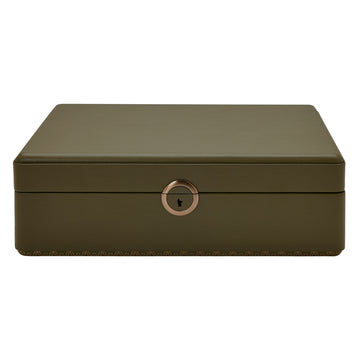 WOLF 1834 Earth 5-Piece Watch Box with Storage - Olive - Image 1