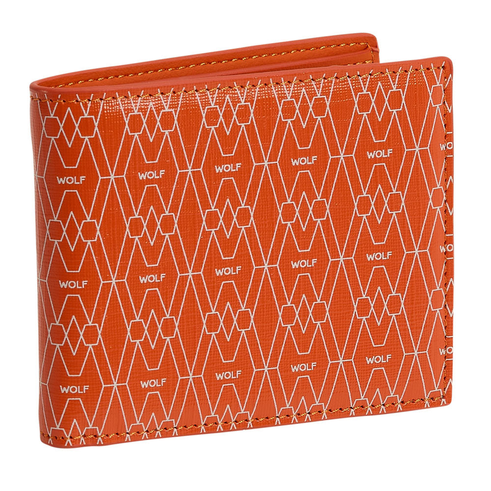 WOLF 1834 Signature Billfold & Coin - Orange - Image 2
